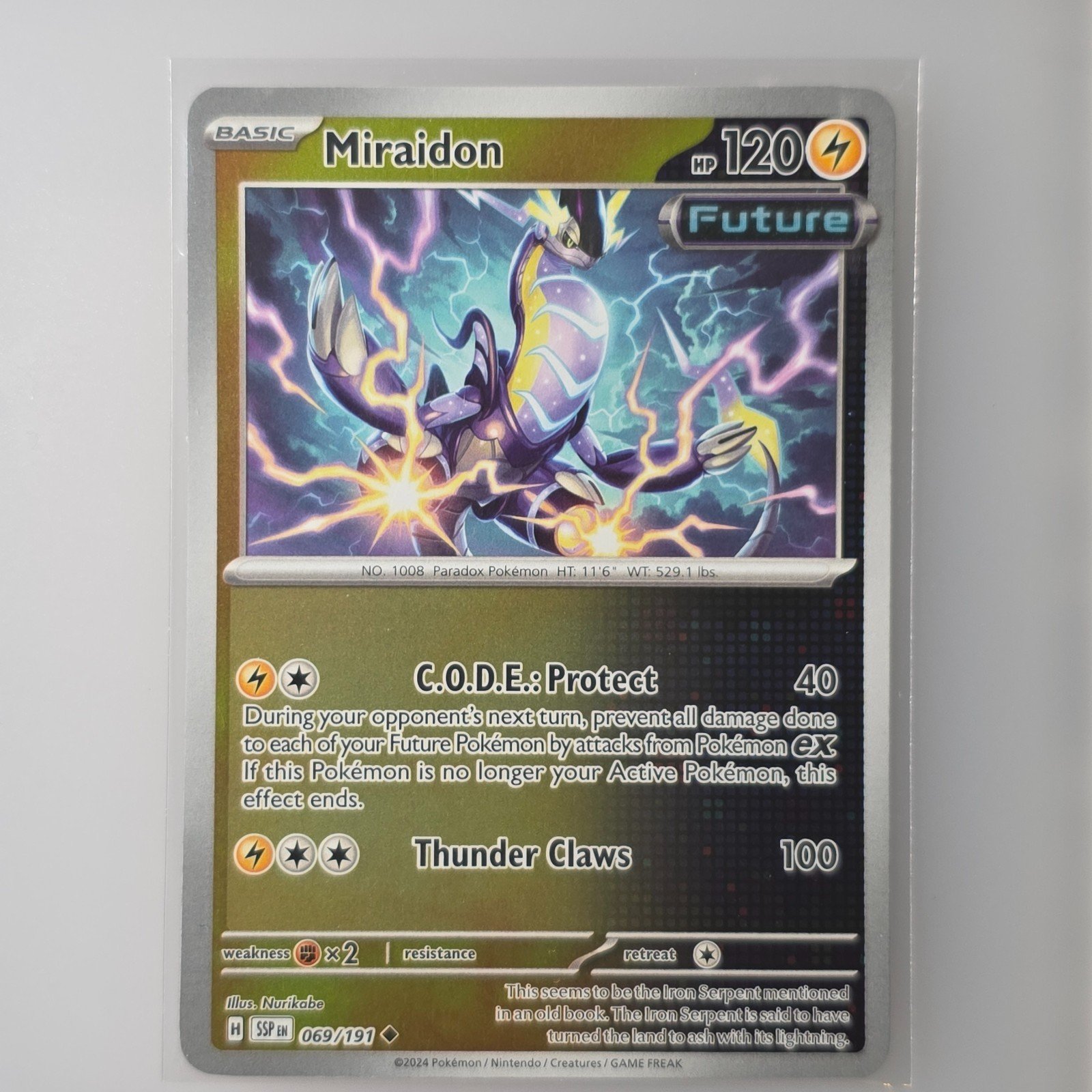 Pokemon TCG 069/191 Maraidon Uncommon Holo